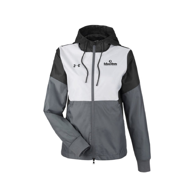 Edison State Ladies Under Armour Windbreaker Jacket