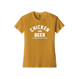 Poultry Days Chicken & Beer Ladies Tee