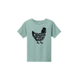 Poultry Days Chicken City Toddler Tee