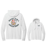 Poultry Days Bad Day Long Sleeve Hooded Tee