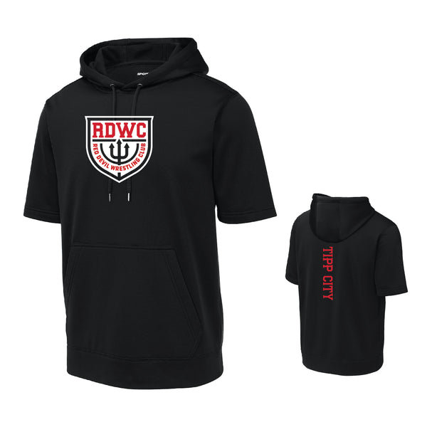 Tipp City Red Devil Wrestling Short Sleeve Dry Fit Hoodie