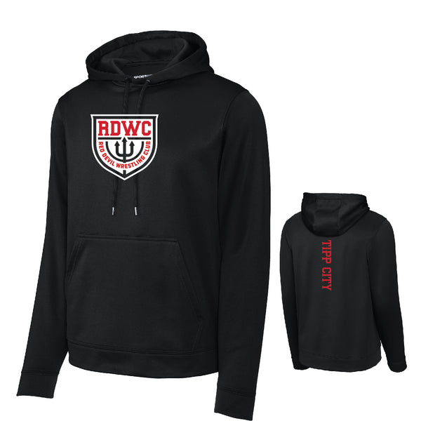 Tipp City Red Devil Wrestling Dry Fit Hoodie