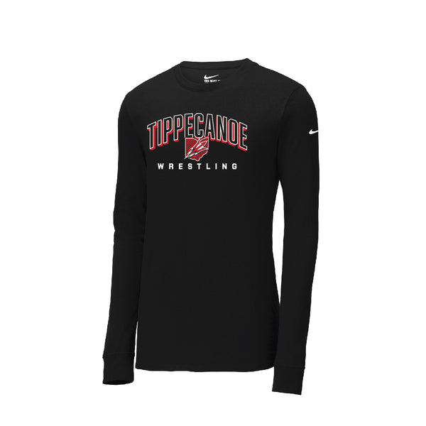 Tipp City Tippecanoe Wrestling Nike Long Sleeve Tee