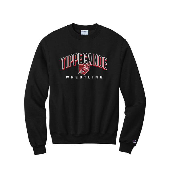 Tipp City Tippecanoe Wrestling Champion Crewneck Sweatshirt