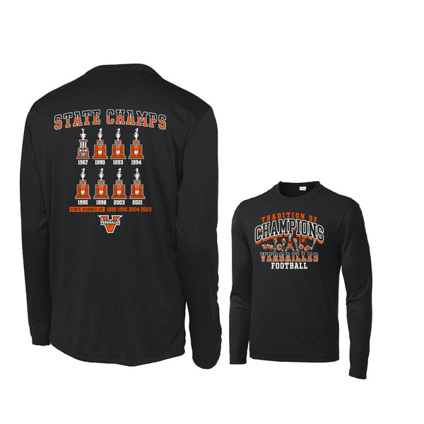 Versailles Football Championships Unisex Long Sleeve Dry Fit Tee