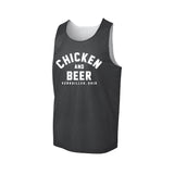 Poultry Days Chicken & Beer Mesh Jersey Tank